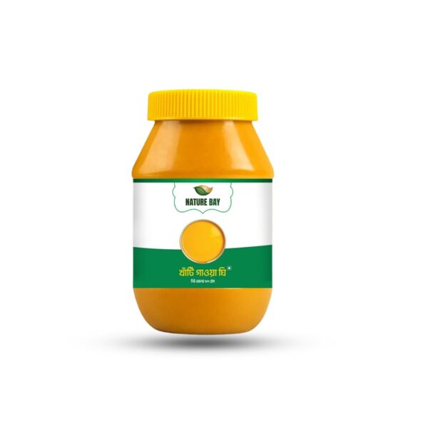 Nature Bay Khati Gawa Ghee Jar - 100% Pure Premium Cow Ghee from Bangladesh.